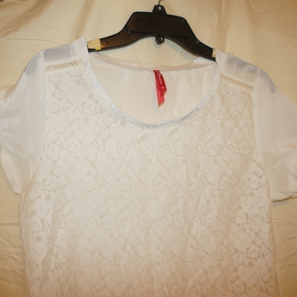 Ruby Ribbon white Cami Top‎ - Picture 8 of 10